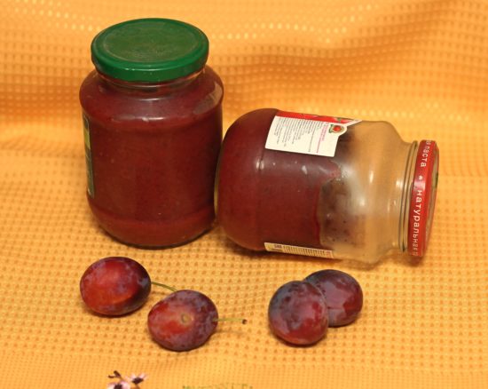 Сливовый мусс