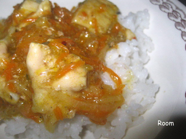 Курица с морковкой в соевом соусе